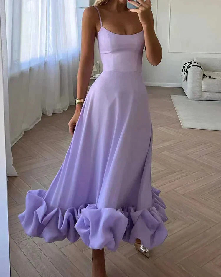 Elegant Festive Midi Dress for Women