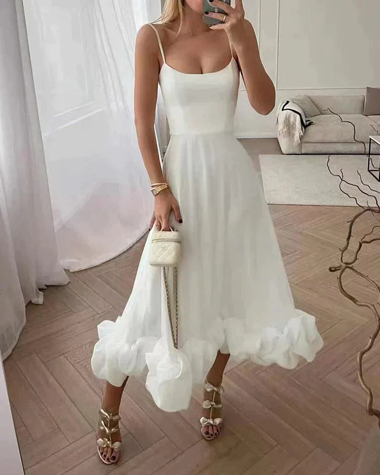 Elegant Festive Midi Dress for Women